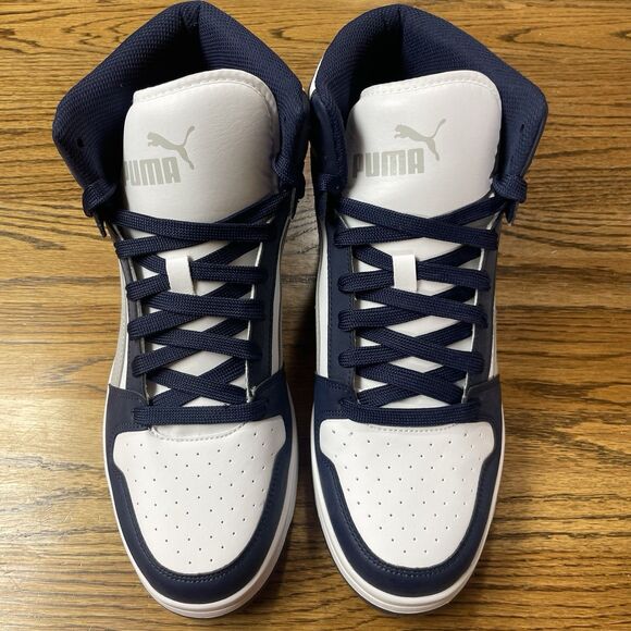 PUMA Rebound Layup Lace Up  Mens Blue Sneakers Casual Shoes Size 12 NEW main image 6